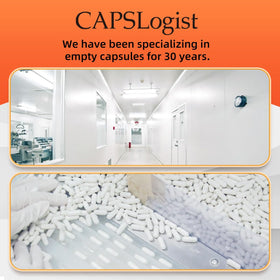 CAPSLogist Capsules Végétales Vides Taille 0 avec emballage