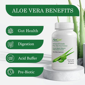 Capsule AloeCure Aloe Vera vue de près
