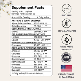 Capsule d'enzymes daily AEVA sur fond blanc