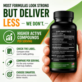Capsule d'extrait de Boswellia Serrata HCL HERBAL CODE LABS