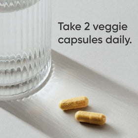 Capsule de Berberine Sports Research sur un fond blanc