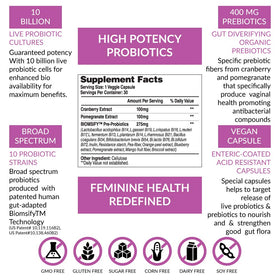 Capsule de Biom Probiotics Compléments Alimentaires Féminins