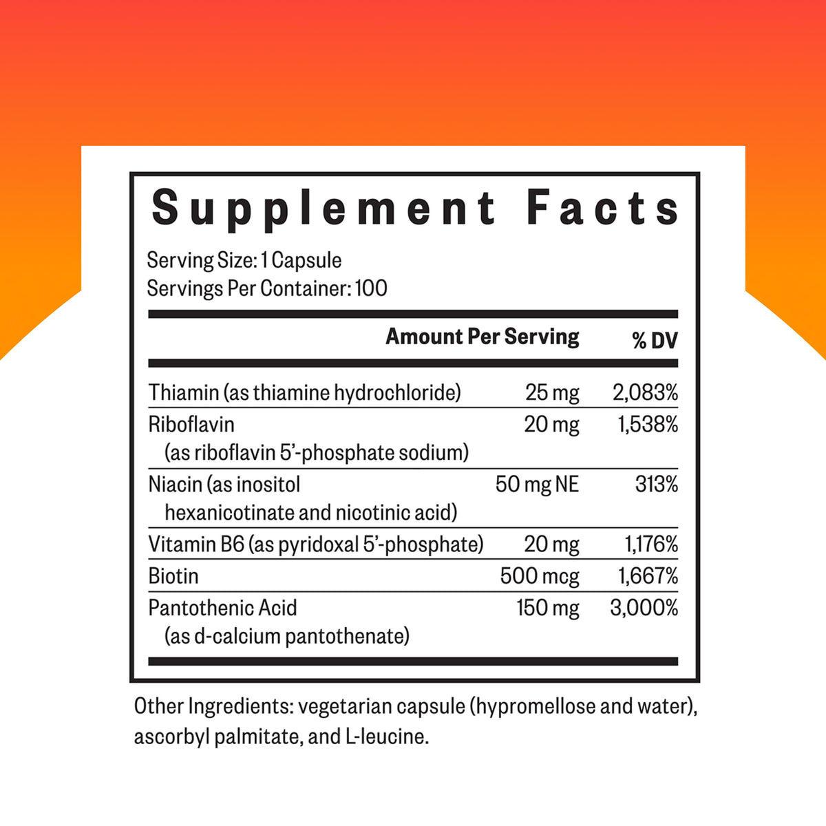 Capsule de complément vitaminique B-Minus de Seeking Health