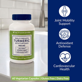 Capsule de Curcuma Triple Force 900 mg vue de près