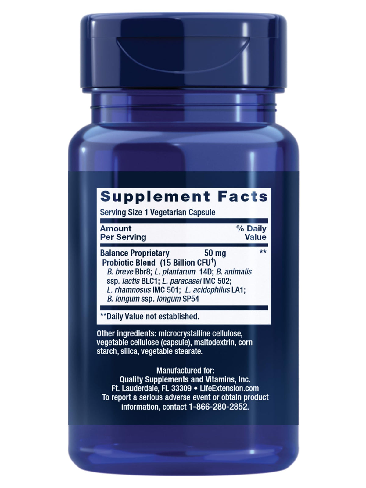 Capsule de Life Extension FLORASSIST® Probiotic Balance