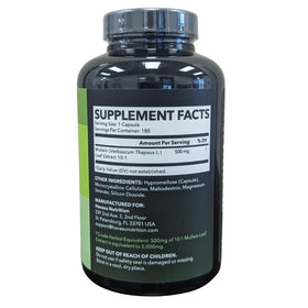 Capsule de Mullein de Havasu Nutrition, gros plan