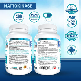 Capsule de Nattokinase Bio Absorb vue de près