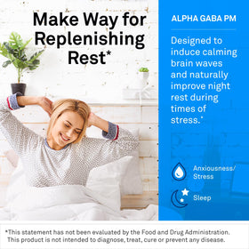 Capsule de NeuroScience Alpha GABA PM sur une surface