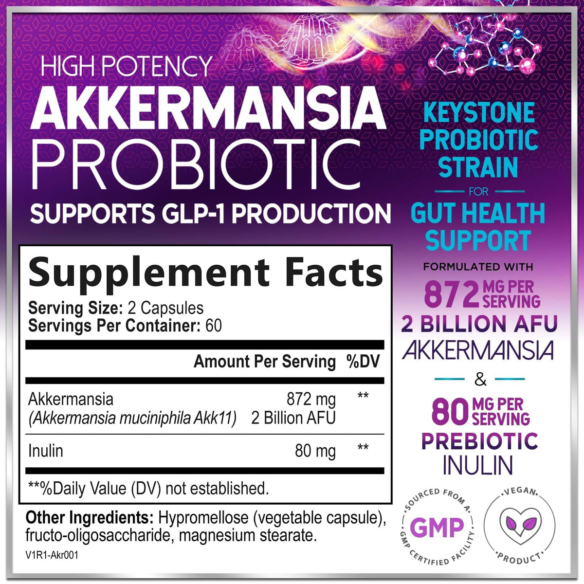 Capsule de probiotique Akkermansia Hello Lovely!