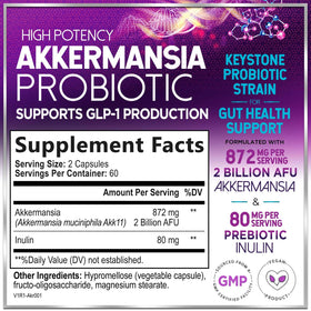Capsule de probiotique Akkermansia Hello Lovely!