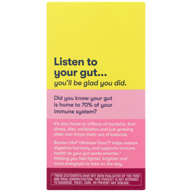 Capsule de probiotique Renew Life pour femmes en gros plan