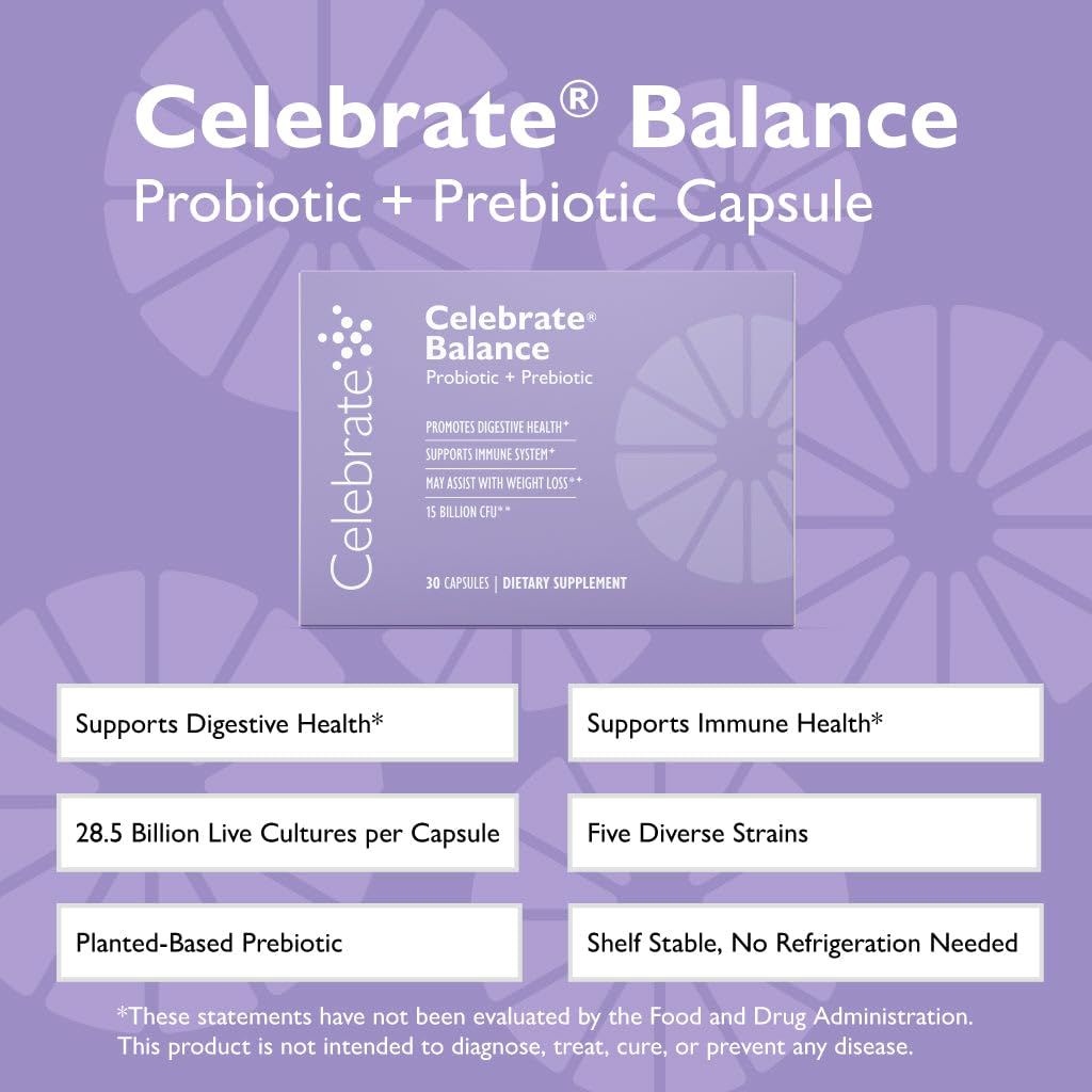 Capsule de probiotiques Celebrate Bariatric Supplements