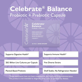 Capsule de probiotiques Celebrate Bariatric Supplements