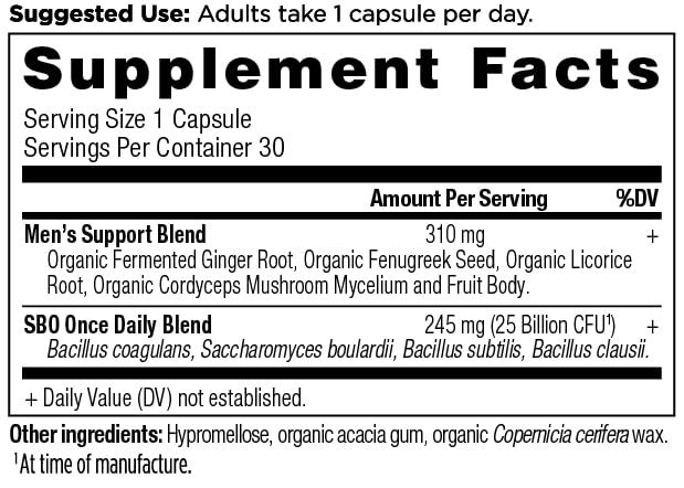 Capsule de Probiotiques pour Hommes Ancient Nutrition
