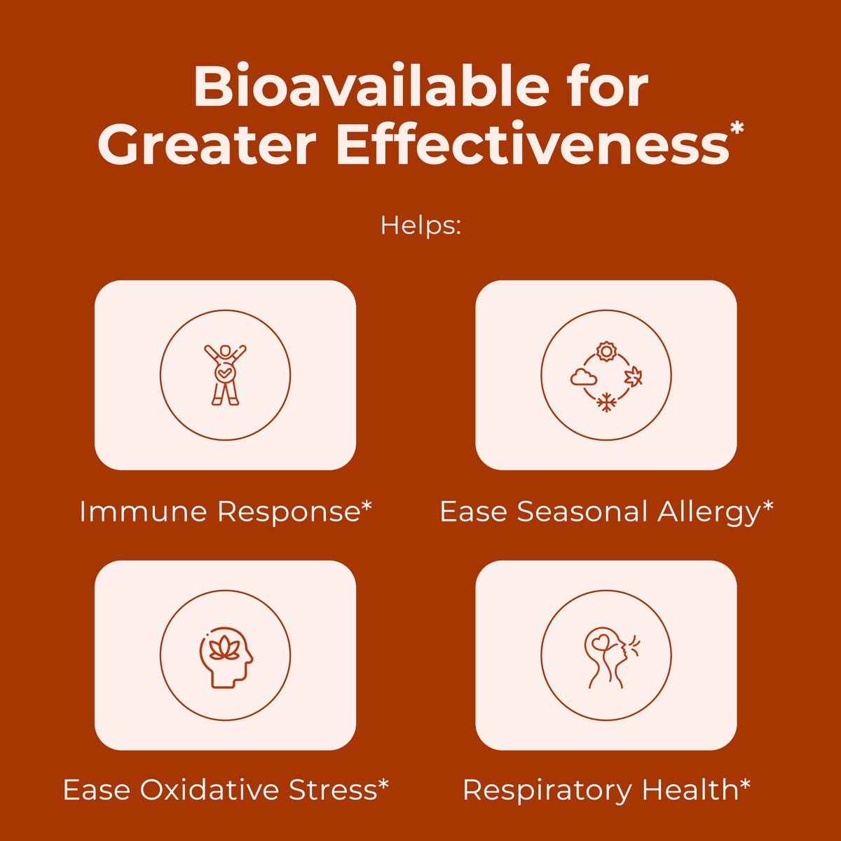Capsule de quercétine Sandhu's, vue de près