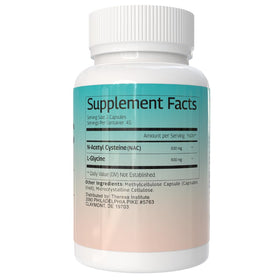 Capsule de THEREXA GLYNAC 1200MG sur fond blanc