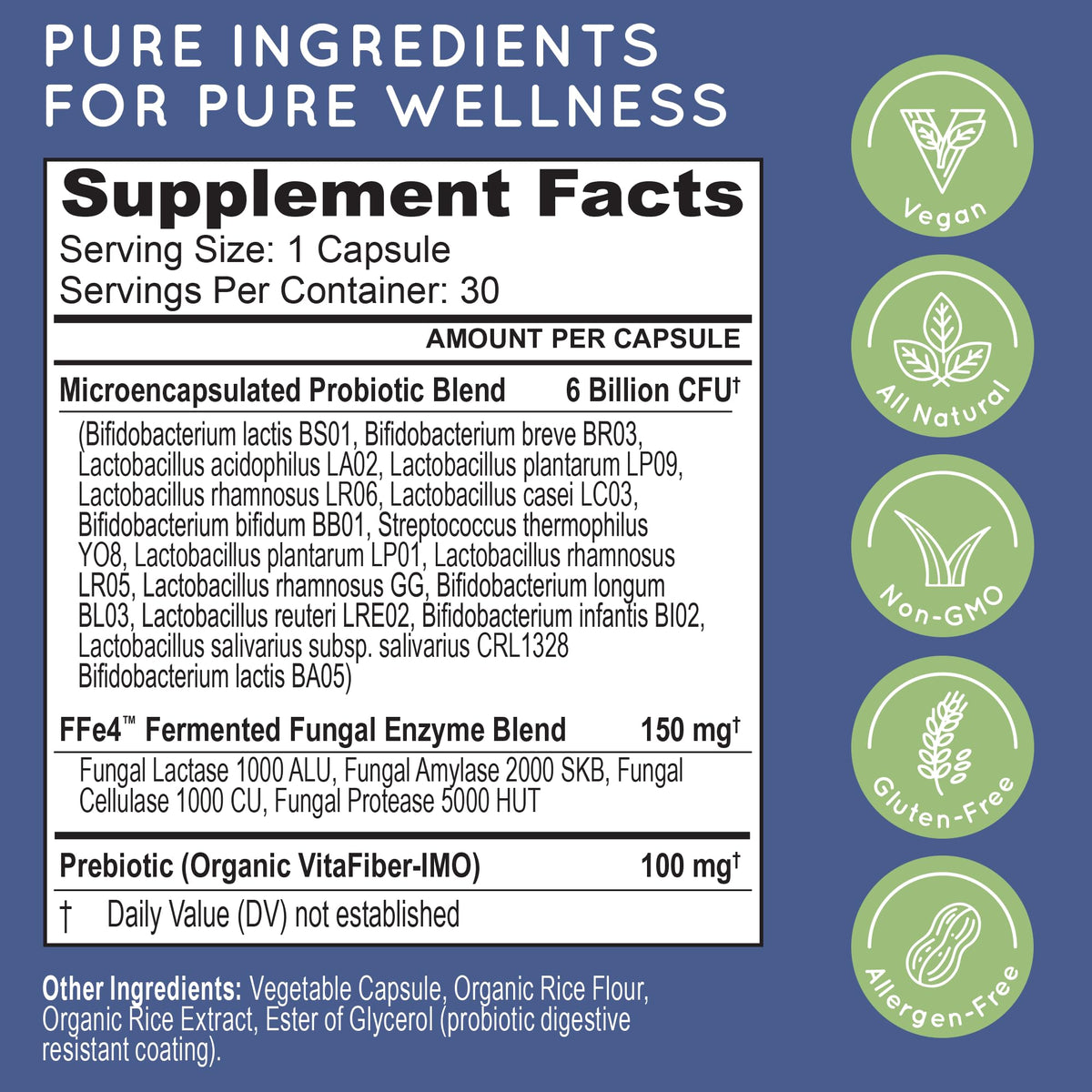 Capsule Essential Source TriActive Biotics sur fond blanc