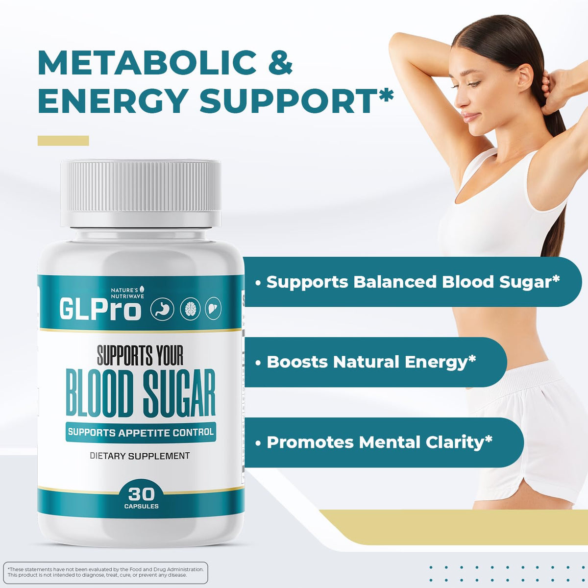 Capsule GLPro montrant sa taille et sa forme