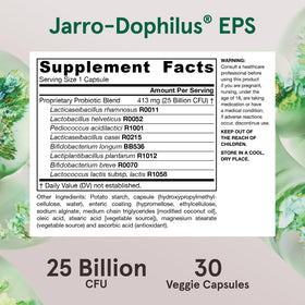 Capsule Jarro-Dophilus EPS avec revêtement Enteroguard