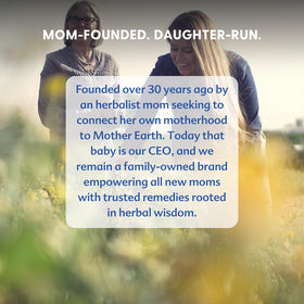 Capsule liquide de Motherlove Moringa sur une surface