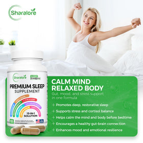 Capsule Sharalore pour le sommeil vue de près