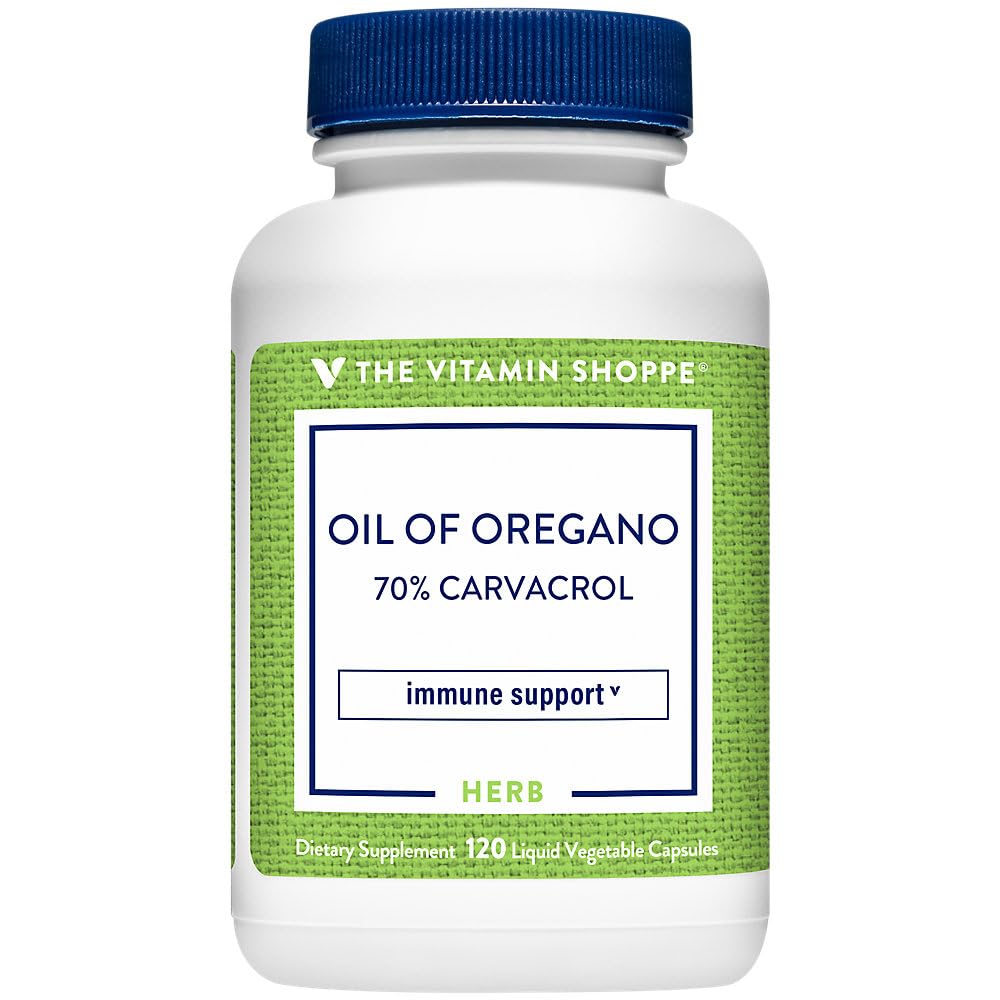 Capsule végétale d'huile d'origan The Vitamin Shoppe