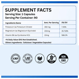 Capsule végétale NUTRINIC WELLNESS Citrate de Potassium sur une table