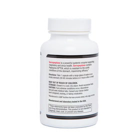 Capsule végétarienne d'AST Enzymes Serrapeptase
