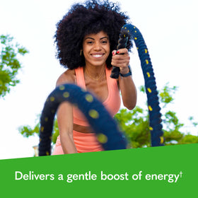 Capsule végétarienne Garden of Life Multi+ Energy Support sur fond blanc