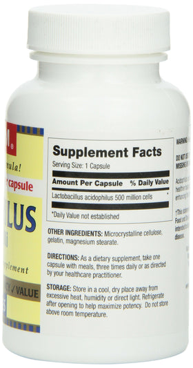 Capsules Acidophilus NYX PROFESSIONAL MAKEUP avec dosage visible