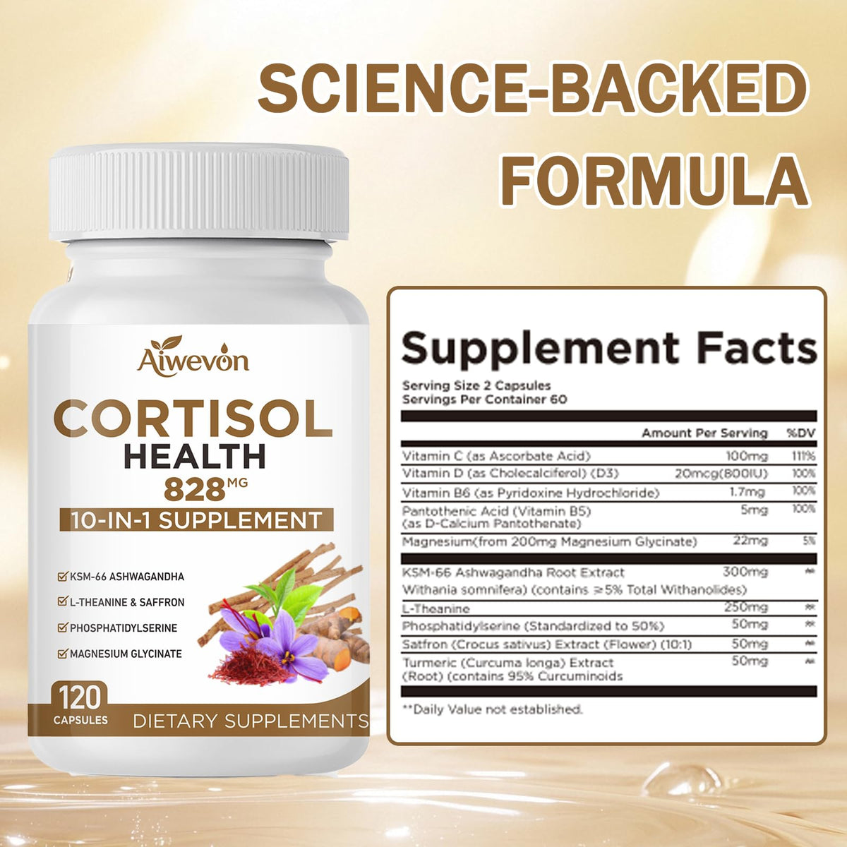 Capsules Aiwevon dans une main