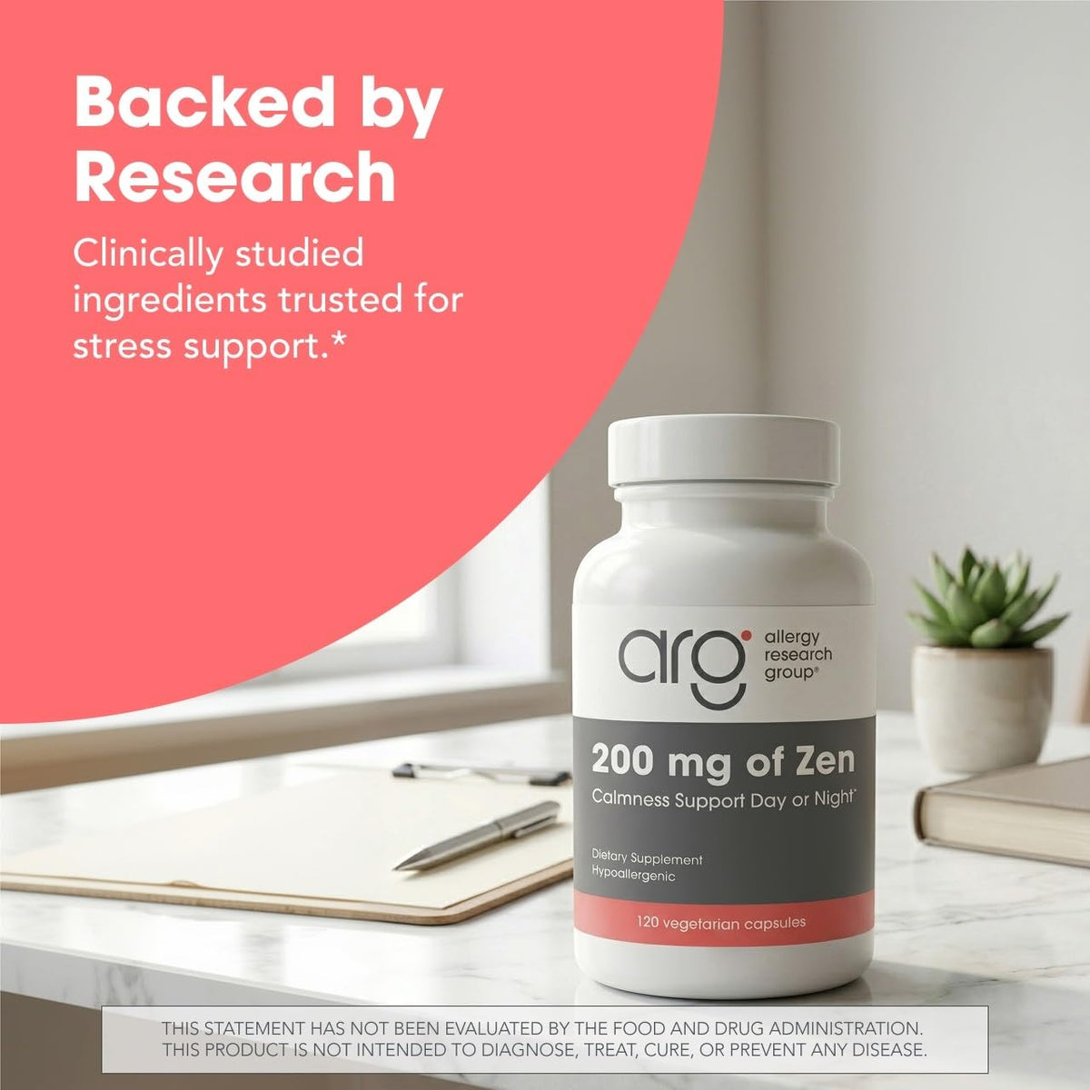 Capsules Allergy Research Group prêtes à être prises