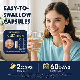 Capsules Alliwise avec des plantes médicinales en arrière-plan