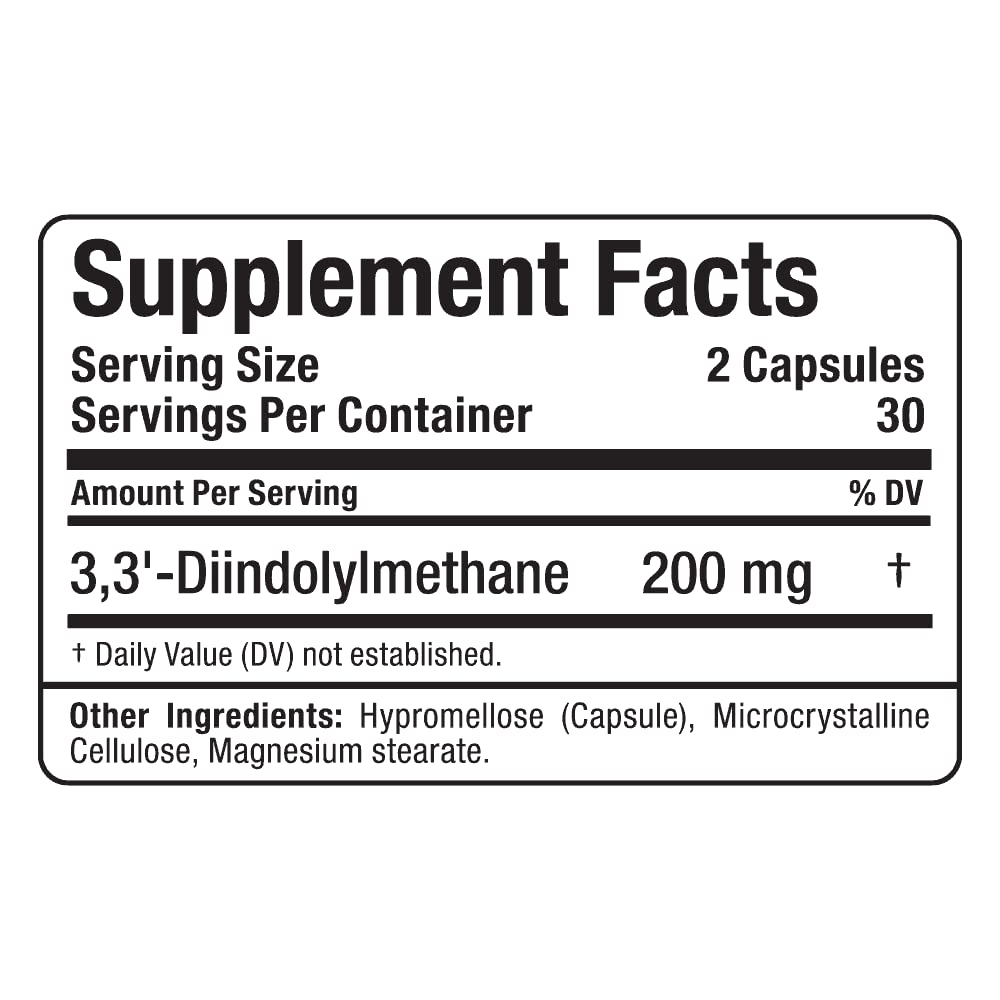 Capsules ALLMAX DIM 100 mg à côté d'un verre d'eau