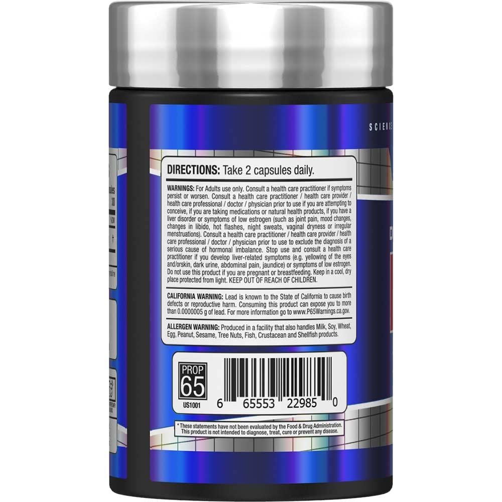 Capsules ALLMAX DIM 100 mg sur un fond blanc