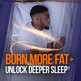 Capsules ALPHA LION Night Burn sur un fond blanc