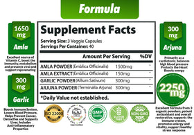 Capsules Amla Bio Cona Nature avec étiquette visible