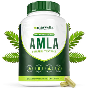 Capsules Amla Bio Marvella Wellness 1000mg vue de face
