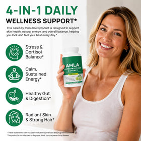 Capsules Amla JYVGNLXS sur une surface blanche