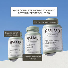 Capsules Amy Myers MD Methylation Support dans un bol