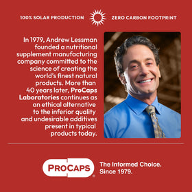 Capsules ANDREW LESSMAN dans une main pour démonstration