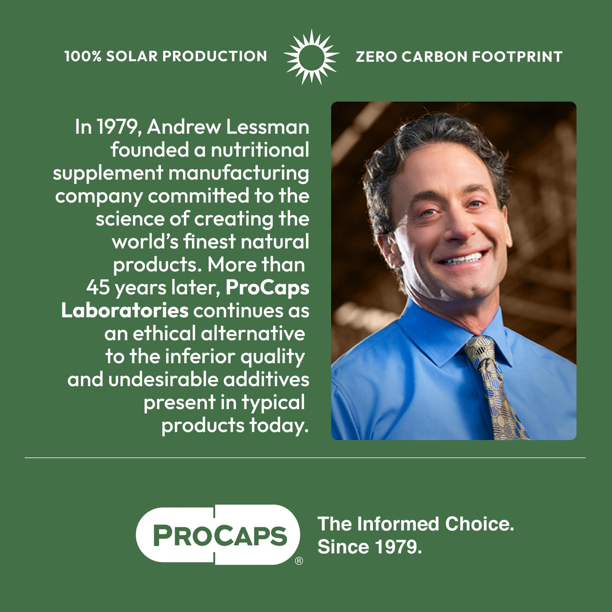 Capsules ANDREW LESSMAN en gros plan