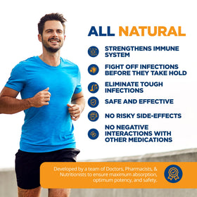 Capsules Anti-B de LifeSource Vitamins dans une main