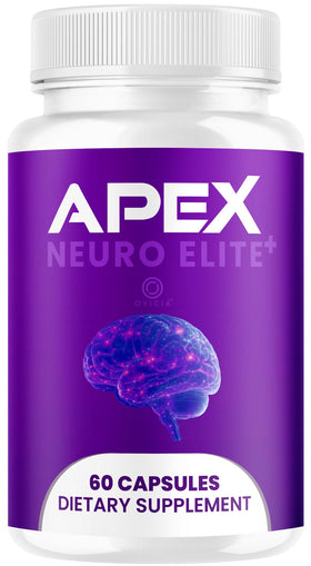 Capsules Apex Neuro Elite d'OVICIA, boîte de 60 capsules, vue de face