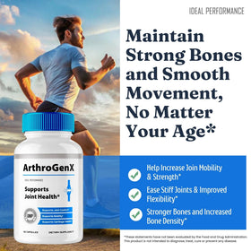 Capsules ArthroGenX d'IDEAL PERFORMANCE, en situation quotidienne