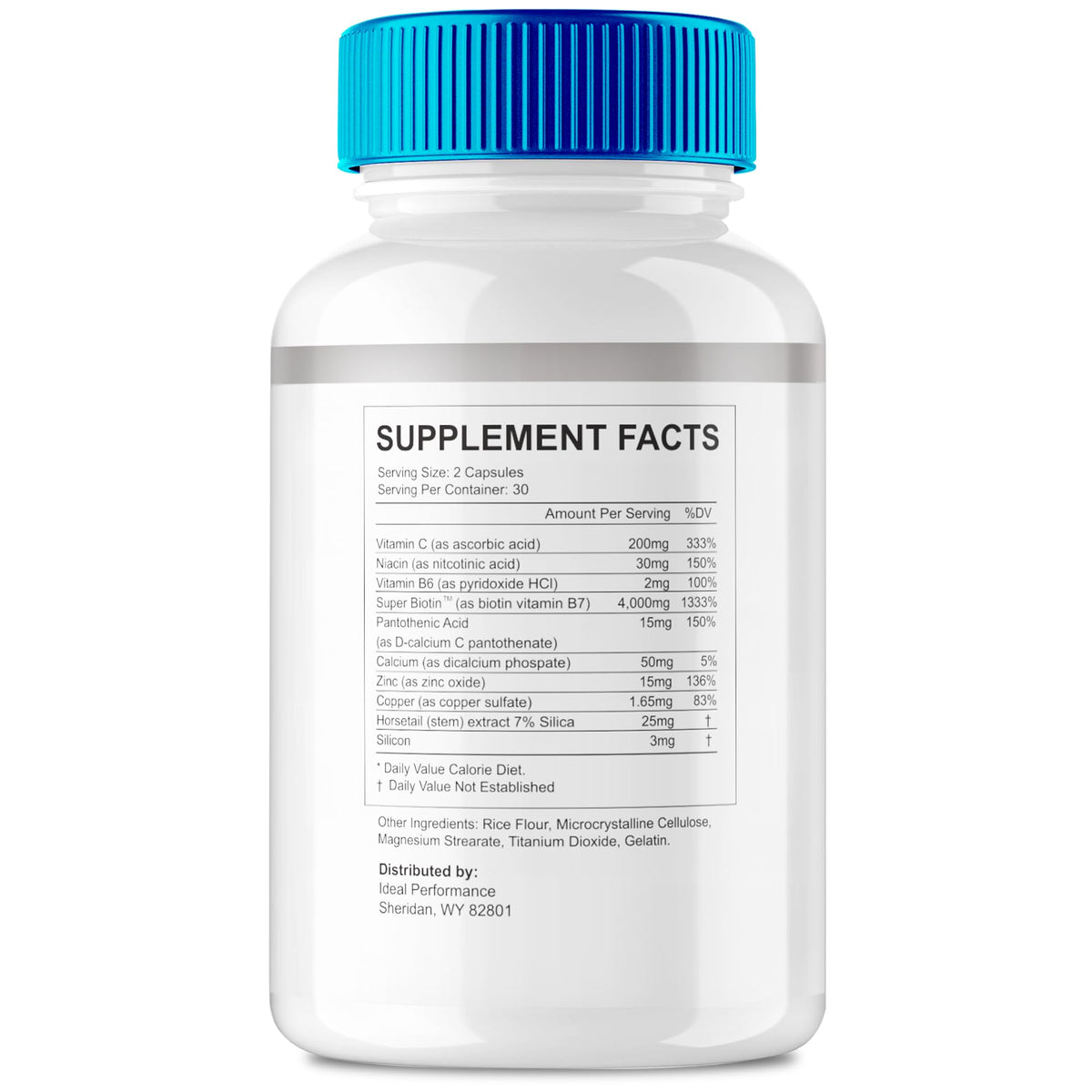 Capsules ArthroGenX d'IDEAL PERFORMANCE, vue de près