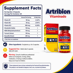 Capsules Artribion Vitaminado dans un environnement de bureau