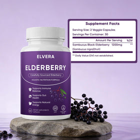 Capsules Awjsde Elvera sur une surface blanche