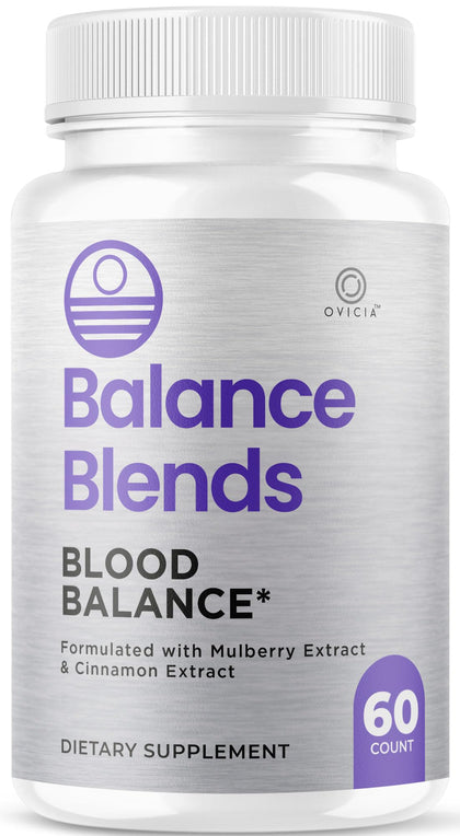Capsules Balance Blends d'OVICIA en boîte de 60 unités