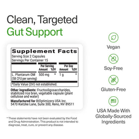 Capsules BIOptimizers Probiotic Breakthrough dans un environnement de vie sain